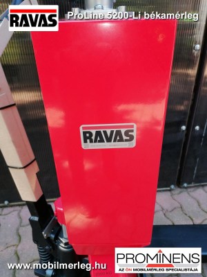 RAVAS ProLine 5200-Li - mérleges raklapemelő, békamérleg, mérleges béka