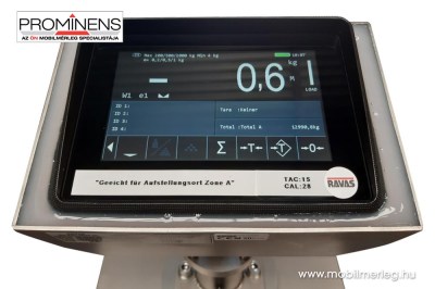 RAVAS ProLine 5200-Li - mérleges raklapemelő, békamérleg, mérleges béka